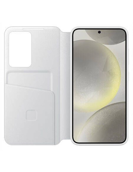 Véritable Smart View Wallet Coque EF-ZS921CWEGWW Samsung Galaxy S24 blanc blister