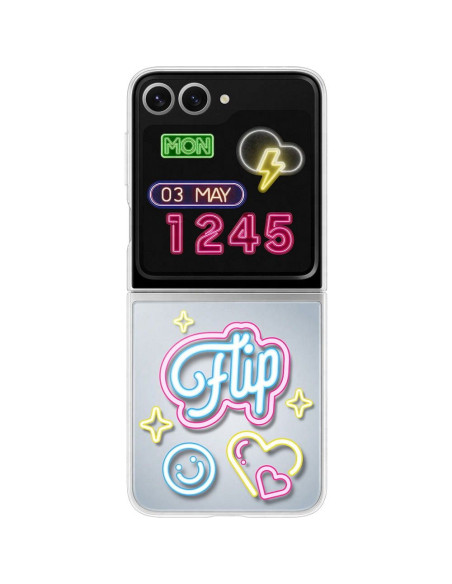 SAMSUNG original Flipsuite Coque pour SAMSUNG Flip 6 EF-ZF741CTEGWW blister transparent