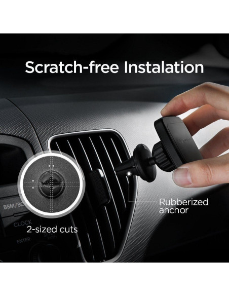 SUPPORT VOITURE sur la grille de ventilation SPIGEN H12