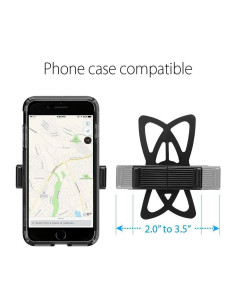 Support pour vélo SPIGEN A250 BIKE MOUNT noir 2