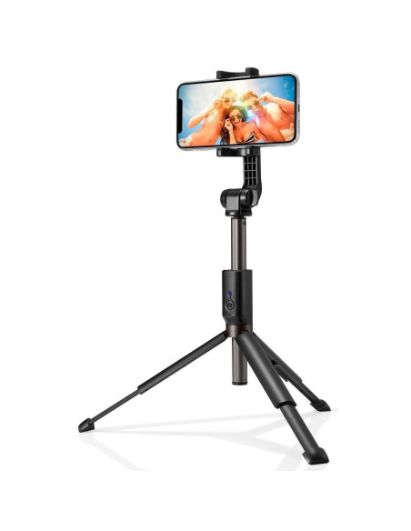 Support selfie SPIGEN S540W Wireless Selfie Stick Tripod noir