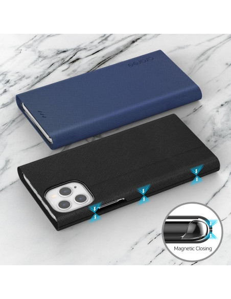 Etui ARAREE Bonnet stand pour IPHONE 11 PRO bleu