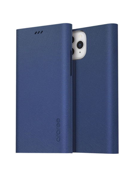 Etui ARAREE Bonnet stand pour IPHONE 11 PRO bleu