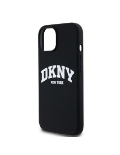 Coque DKNY pour IPHONE 12 / 12 Pro compatible avec MagSafe DKHMP12MSNYACH (DKNY HC MagSafe Silicone W/White Arch Logo) noir