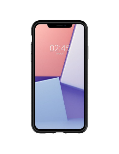 SPIGEN Liquid Air pour Iphone 11 ( 6.1 ) NOIR MAT