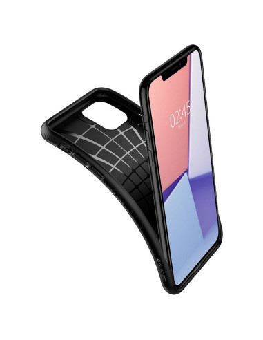 SPIGEN Liquid Air pour Iphone 11 ( 6.1 ) NOIR MAT
