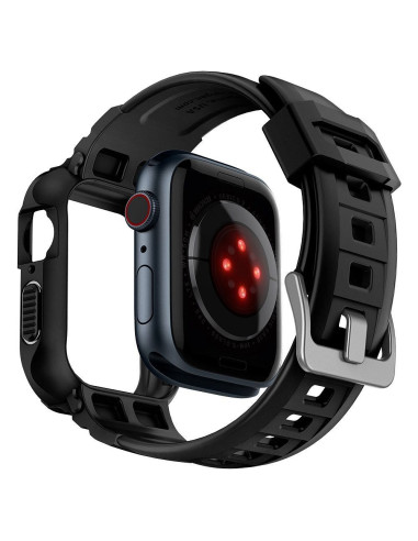 SPIGEN Rugged Armor ”PRO” case for APPLE Watch 4 / 5 / 6 / 7 / 8 / 9 / SE (40 / 41 mm) black