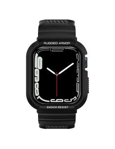 SPIGEN Rugged Armor ”PRO” case for APPLE Watch 4 / 5 / 6 / 7 / 8 / 9 / SE (40 / 41 mm) black 2