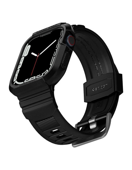 SPIGEN Rugged Armor ”PRO” case for APPLE Watch 4 / 5 / 6 / 7 / 8 / 9 / SE (40 / 41 mm) black