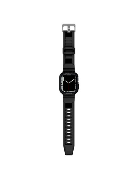 SPIGEN Rugged Armor ”PRO” case for APPLE Watch 4 / 5 / 6 / 7 / 8 / 9 / SE (40 / 41 mm) black