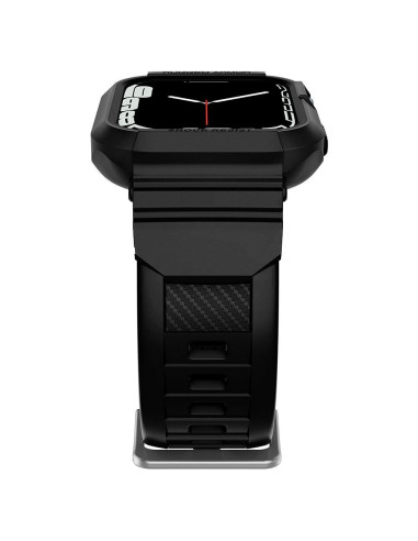 SPIGEN Rugged Armor ”PRO” case for APPLE Watch 4 / 5 / 6 / 7 / 8 / 9 / SE (40 / 41 mm) black