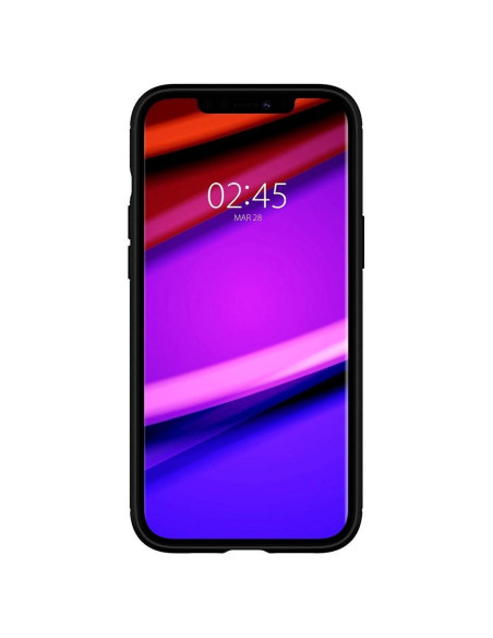 SPIGEN Rugged Armor pour IPHONE 12 / 12 PRO NOIR MAT