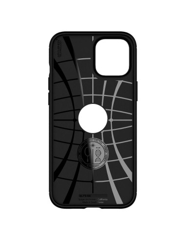 SPIGEN Rugged Armor pour IPHONE 12 / 12 PRO NOIR MAT