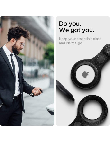 SPIGEN Valentinus pour Apple AIRTAG noir