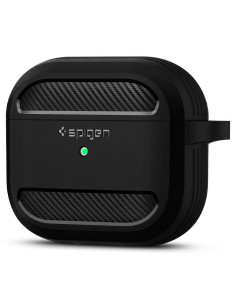 Coque SPIGEN Rugged Armor pour AIRPODS 3 2021 noir mat 2