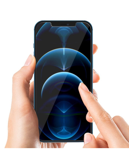 Verre trempe antibacterien ARAREE Sub Core pour IPHONE 12 MINI transparent