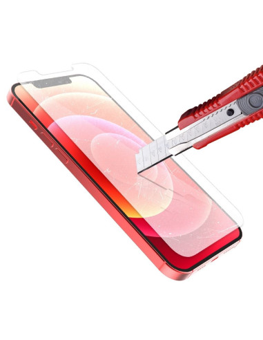 Verre trempe antibacterien ARAREE Sub Core pour IPHONE 12 MINI transparent