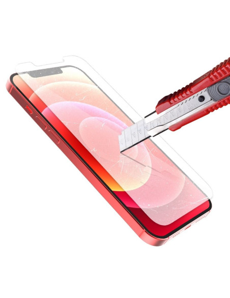 Verre trempe antibacterien ARAREE Sub Core pour IPHONE 12 MINI transparent
