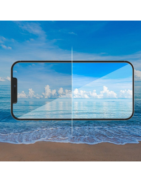 Verre trempe antibacterien ARAREE Sub Core pour IPHONE 12 MINI transparent