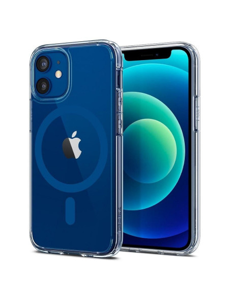 Coque SPIGEN Ultra Hybrid Mag pour IPHONE 12 / 12 PRO bleu