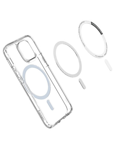 Coque SPIGEN Ultra Hybrid Mag pour IPHONE 12 / 12 PRO bleu