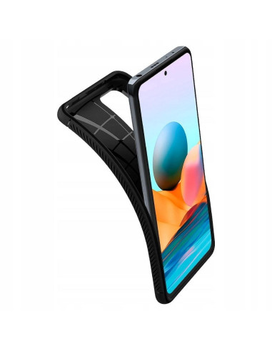Coque SPIGEN Rugged Armor pour XIAOMI Redmi NOTE 10 PRO / 10 PRO MAX noir mat