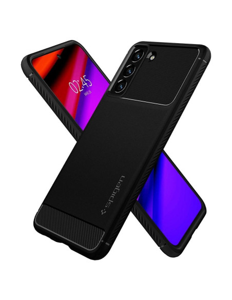 SPIGEN Coque Rugged Armor pour SAMSUNG S21 FE noir mat