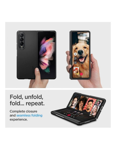 Coque SPIGEN AIRSKIN pour SAMSUNG Z FOLD 3 noir