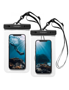SPIGEN A601 Universal Waterproof case transparent 2-PAC