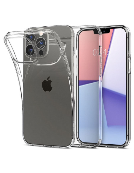 Coque SPIGEN Liquid Crystal pour IPHONE 13 PRO MAX transparent