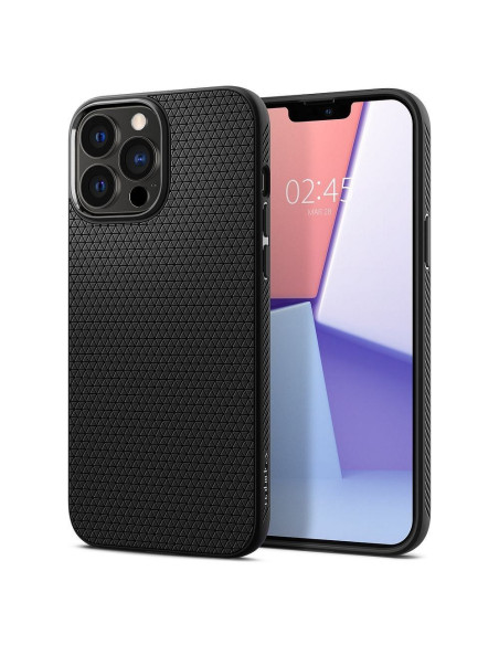 Coque SPIGEN Liquid Air pour IPHONE 13 PRO MAX noir mat