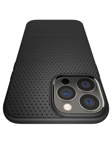 Coque SPIGEN Liquid Air pour IPHONE 13 PRO MAX noir mat