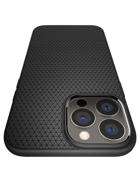 Coque SPIGEN Liquid Air pour IPHONE 13 PRO MAX noir mat