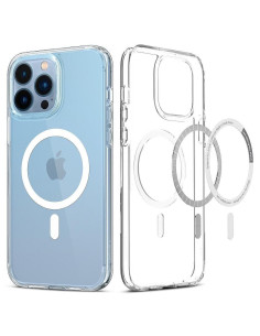 Coque SPIGEN Ultra Hybrid Mag pour IPHONE 13 PRO MAX blanc