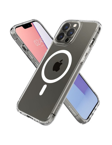 Coque SPIGEN Ultra Hybrid Mag pour IPHONE 13 PRO MAX blanc