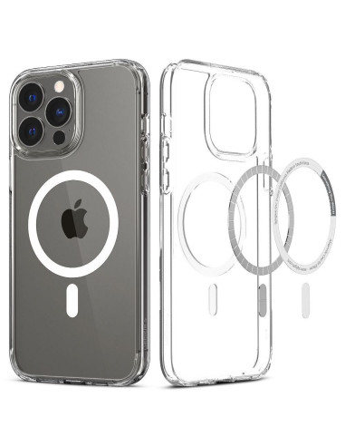 Coque SPIGEN Ultra Hybrid Mag pour IPHONE 13 PRO MAX blanc