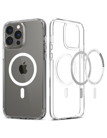 Coque SPIGEN Ultra Hybrid Mag pour IPHONE 13 PRO MAX blanc