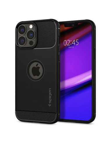 Coque SPIGEN Rugged Armor pour IPHONE 13 PRO matte black