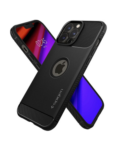 Coque SPIGEN Rugged Armor pour IPHONE 13 PRO matte black