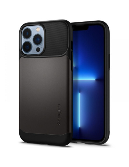 Coque SPIGEN Slim Armor Mag pour IPHONE 13 PRO MAX gunmetal