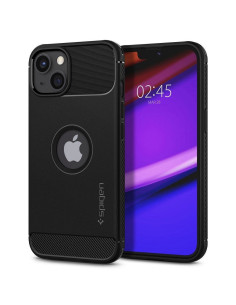 Coque SPIGEN Rugged Armor pour IPHONE 13 matte black