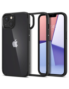 Coque SPIGEN Ultra Hybrid pour IPHONE 13 matte black