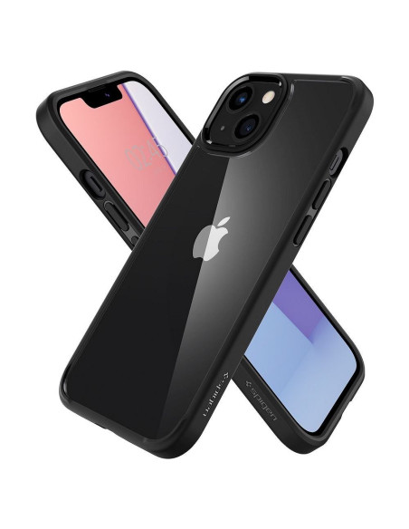 Coque SPIGEN Ultra Hybrid pour IPHONE 13 matte black