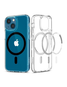 Coque SPIGEN Ultra Hybrid Mag pour IPHONE 13 noir