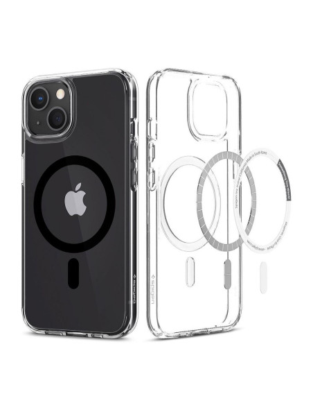 Coque SPIGEN Ultra Hybrid Mag pour IPHONE 13 noir