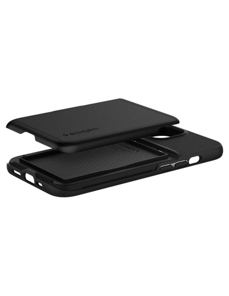 Coque SPIGEN Slim Armor CS pour IPHONE 13 black