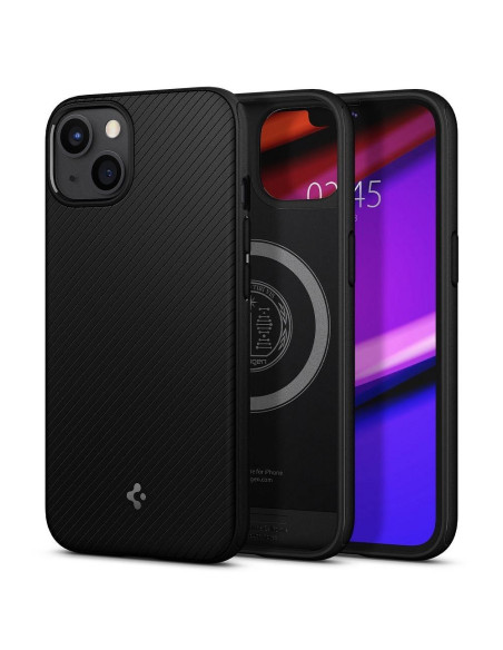 Coque SPIGEN MAG Armor Mag pour IPHONE 13 matte black