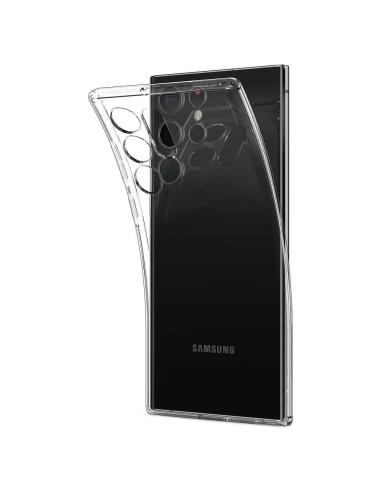 Coque SPIGEN Luqid Crystal pour SAMSUNG S22 ULTRA transparent