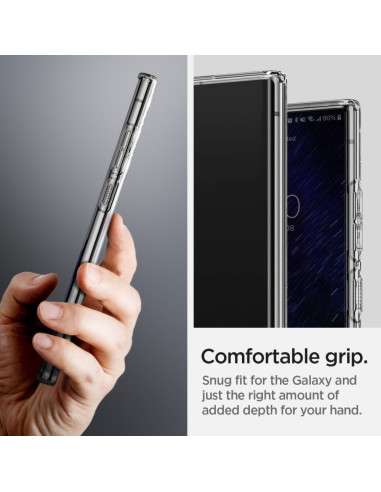 Coque SPIGEN Luqid Crystal pour SAMSUNG S22 ULTRA transparent