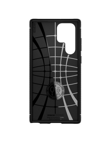 Coque SPIGEN Rugged Armor pour SAMSUNG S22 ULTRA matte black
